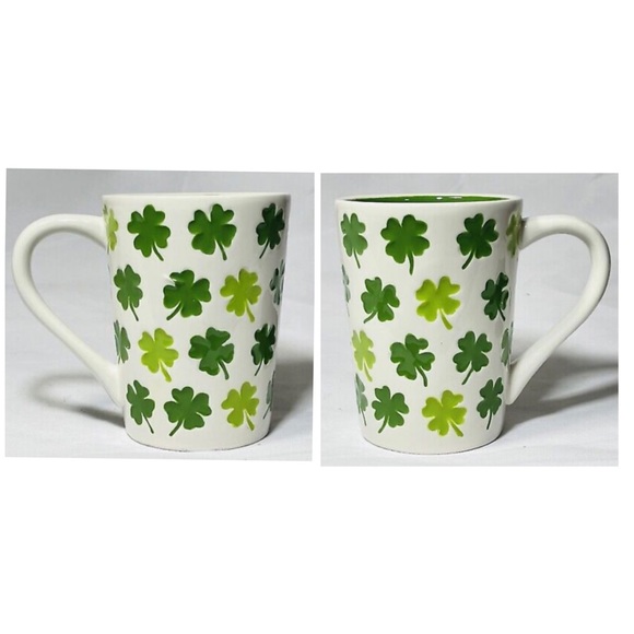 Dining New Set Of Shamrock Coffee Mugs Poshmark